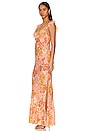 view 3 of 4 VESTIDO MAXI FREE PEOPLE REMIND ME in Coral Combo