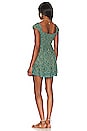 view 3 of 3 ROBE COURTE FREE PEOPLE TABITHA in Teal Combo