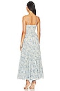 view 3 of 3 Sundrenched Printed Maxi in Blue Combo