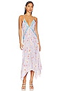 view 1 of 3 X Intimately FP There She Goes Printed Slip in Periwinkle