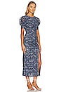 view 2 of 3 Briella Midi Dress in Navy Combo