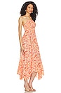 view 2 of 3 Heat Wave Maxi Dress in Dusk Coral Combo