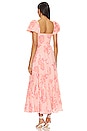 view 3 of 3 Short Sleeve Sundrenched Maxi Dress In Pinky Combo in Pinky Combo