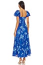 view 3 of 3 Short Sleeve Sundrenched Maxi Dress In Sapphire Combo in Sapphire Combo