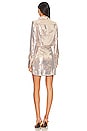 view 3 of 4 Sophie Sequin Mini Dress in Champagne