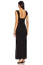 view 4 of 4 Eleni Bodycon Maxi Dress in Black