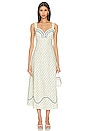 view 1 of 3 Sweet Hearts Midi Dress In Ivory Combo in Ivory Combo