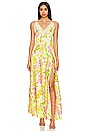 view 1 of 3 All A Bloom Maxi Dress In Lily Combo in Lily Combo