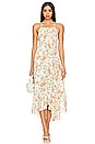 view 1 of 4 Heat Wave Printed Maxi Dress In Floral Combo in Floral Combo