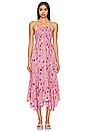 view 1 of 3 Heat Wave Printed Maxi Dress In Pink Combo in Pink Combo