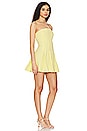 view 2 of 3 Made Me Smile Mini Dress in Yellow Tansy