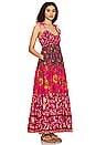 view 2 of 3 Bluebell Maxi in Magenta Combo