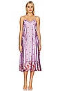 view 2 of 4 x Intimately FP On My Own Printed Maxi Dress in Lilac Combo