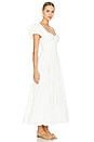 view 2 of 3 Short Sleeve Sundrenched Maxi Dress in Whisper White