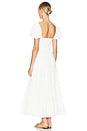 view 3 of 3 Short Sleeve Sundrenched Maxi Dress in Whisper White