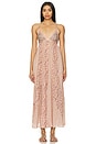 view 1 of 4 Forever Time Dress in Dusty Pink Combo