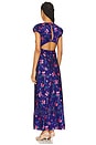 view 3 of 3 VESTIDO FREE PEOPLE BUTTERFLY BABE in Navy Combo