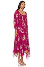 view 3 of 4 Morning Glory Maxi Dress in Earth Red Combo