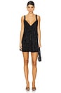 view 1 of 4 x Intimately FP Snow Angel Mini Dress In Black Combo in Black Combo