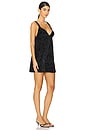 view 2 of 4 x Intimately FP Snow Angel Mini Dress In Black Combo in Black Combo