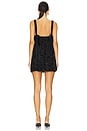 view 3 of 4 x Intimately FP Snow Angel Mini Dress In Black Combo in Black Combo