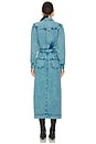 view 4 of 4 Mad Love Denim Midi Dress in Skyfall