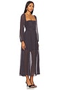 view 3 of 4 ROBE MAXI FREE PEOPLE MALINA in Dark Scales