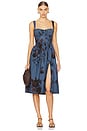 view 1 of 4 Laters Baby Midi Dress in Storm Combo