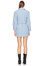 view 3 of 3 ROBE COURTE FREE PEOPLE ESME in Soft Blue