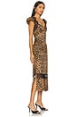 view 3 of 5 Foolish Heart Printed Midi Dress in Natural Combo