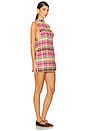 view 2 of 3 x free-est Walk The Walk Plaid Mini Dress in Retro Combo