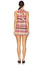view 3 of 3 x free-est Walk The Walk Plaid Mini Dress in Retro Combo