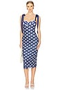 view 1 of 3 x Intimately FP Printed Got Glam Slip in Navy Combo