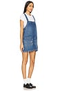 view 2 of 3 MINIVESTIDO WE THE FREE OVERALL SMOCK in Sapphire Wash