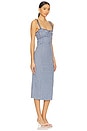 view 2 of 4 Lucinda Midi Dress in Indigo Combo