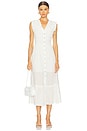 view 2 of 4 Desert Dazed Midi Dress in Clean Ivory