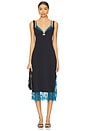 view 2 of 4 x Intimately FP Party Crasher Midi Slip Dress in Black Combo