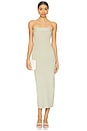 view 1 of 3 x free-est Ravena Sweater Maxi Dress in Lima Bean