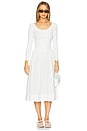 view 1 of 3 x free-est Aelia Midi Dress in Ivory