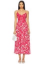 view 1 of 3 Sweet Nothings Midi Dress in Gardenia Combo