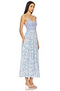 view 2 of 3 Sweet Nothings Midi Dress in Blue Vista Combo