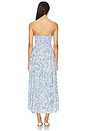 view 3 of 3 Sweet Nothings Midi Dress in Blue Vista Combo