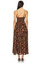 view 3 of 3 Sweet Nothings Midi Dress in Brown Patina Combo
