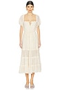 view 1 of 3 Falling Sun Midi Dress in Tea