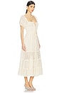 view 2 of 3 Falling Sun Midi Dress in Tea