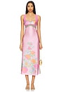 view 2 of 4 Just Dreamy Maxi Dress in Sweet Lilac Combo