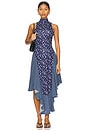 view 4 of 5 x REVOLVE Ramada Midi Dress in Sapphire Combo