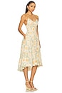 view 2 of 3 Adriel Midi Dress in Ivory Combo
