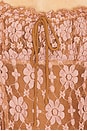 view 4 of 4 Lucinda Lace Midi Dress in Ginger Combo