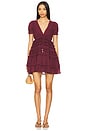 view 1 of 3 Darcy Mini Dress in Maroon